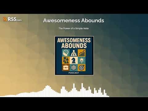 The Power of a Simple Note