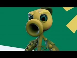 How to draw Peashooter from Plants vs Zombie Battle fo Neighborville