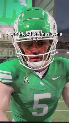 cfb fix your game bro | #fyp #footballtiktok #cfb #speedflex #f7 | speedflex face mask on f7