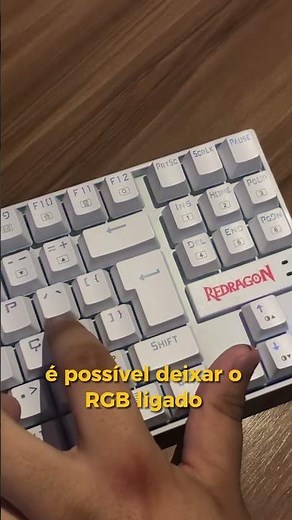 Como trocar o RGB - Teclado TKL