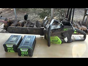 Greenworks 80 V Chainsaw Review
