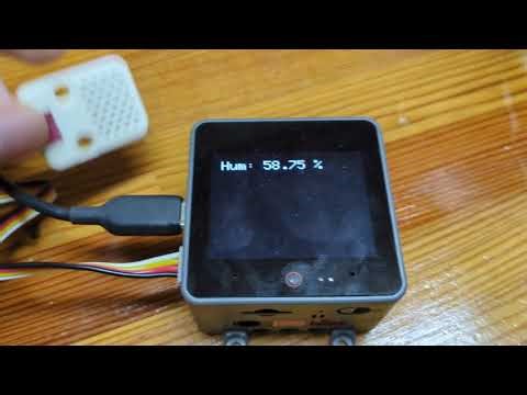 M5Stack CoreS3 x ENV III Unitで湿度を取得してみる💦