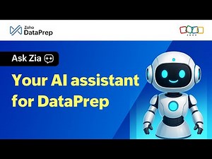 How Ask Zia, Zoho DataPrep Copilot, makes data preparation easy with the power of AI