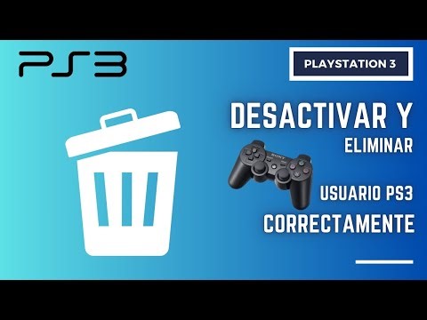 Properly deactivate and delete a PS3 user from the console