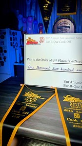 San Antonio Rodeo Cookoff! #bbq #rodeo #trophies | Chicken Fried BBQ