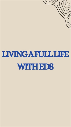 Living a Full Life With EDS 💜 EDS changes how you live, but it doesn’t have to limit you. The focus is on managing, not restricting. Management starts with movement first! But also includes: 🔹Stress 🔹Sleep 🔹Hydration 🔹Electrolytes Note that functional movement starts with biological breathing! So comment
