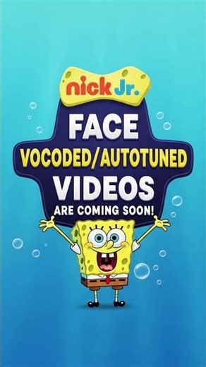 Nick Jr face vocoded / autotune videos are coming soon