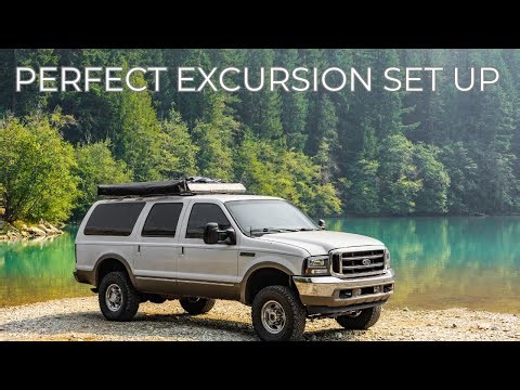 Ultimate Camping & Road Trip Rig Build: 02 7.3L Excursion