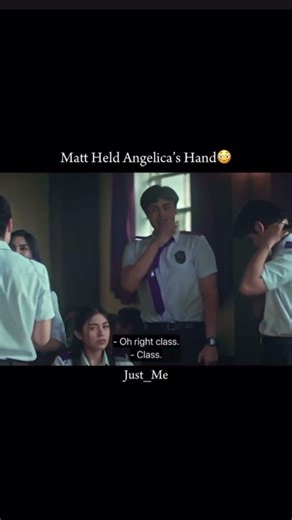 Matt Held Angelica’s Hand||#helluniversity||#philippinesdrama||#angmutyangsectione||