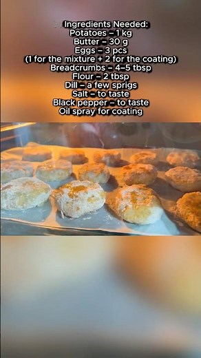 Crispy Potato Patties… Baked Not Fried! 🤤 #bakedpotatoes