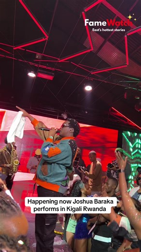 Joshua Baraka Live Performance in Kigali, Rwanda