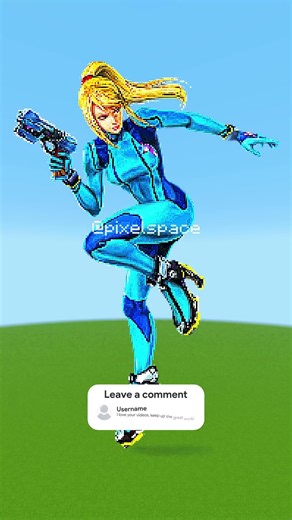 Game Characters Pixel Art in Minecraft | Lara Croft, Chun-Li, Samus & Kratos