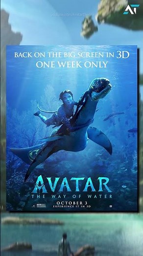 AVATAR 2 Re-release | Tickets on Sale - Two MORE WEEKS!