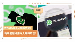 App I WhatsApp最新功能！网页版终于可以使用这个了！