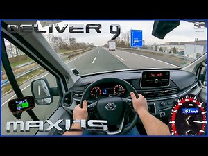 2021 上汽大通 SAIC Maxus Deliver 9 - Autobahn Top Speed Drive POV