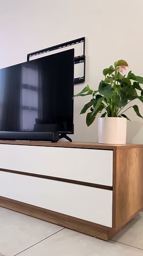 Apartment TV Setup and Decorating Ideas | Living Alone Diaries