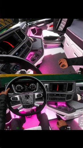 MANUAL DRIVER 🤣 in - #truckersofeurope3 #shorts