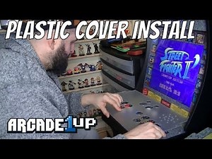 ARCADE 1UP PLASTIC COVER INSTALL