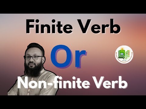 Finite or Non-finite verb