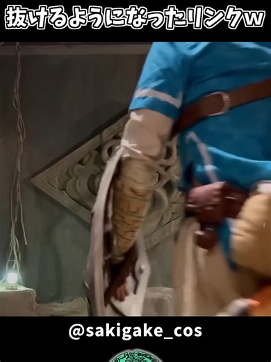 Link's Hilarious Master Sword Draw in Zelda Cosplay