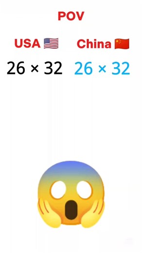 USA 🇺🇸 vs China 🇨🇳 | 26×32. The Fastest Wins