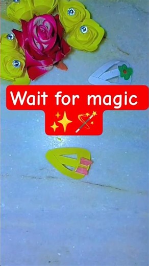 "Diy cute Paper hair clip 💖✨💝" #shorts #hairstyle #cute #diy