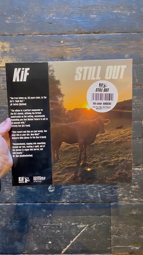 8.8K views · 62 reactions | KIF - Still Out LP (Clear vinyl) (SOUND...