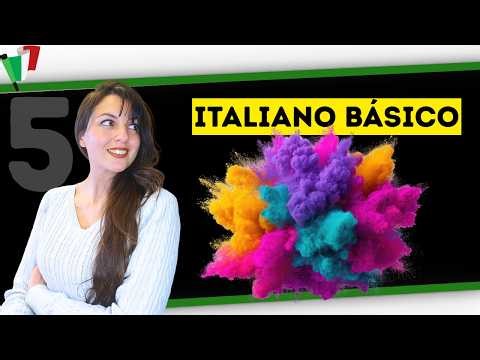 N.5 - LOS COLORES en ITALIANO en 6 Minutos - Curso Básico de #italiano | Lamaric
