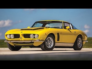 Italian Classic Sports Cars Made With American V8 Engines