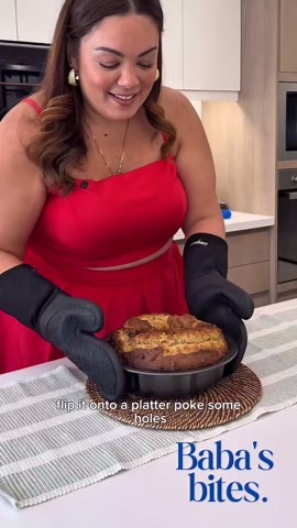 Delicious rum cake recipe with walnuts and pecan nuts