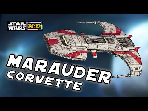 MARAUDER CORVETTE - Independent Patrol Vessel |Star Wars Hyperspace Database|