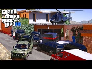GTA 5|LSPDRF #235|EJERCITO MILITAR MEXICANO - CATEO a FRANKLIN|EdgarFtw