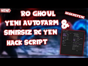 RO GHOUL SINIRSIZ RC & YEN HİLESİ (Autofarm)| RO GHOUL AUTOFARM SCRİPT HACK GUİ *2023*
