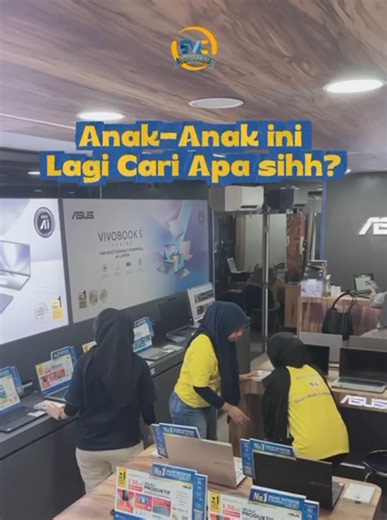 Anak - anak ini pada lagi nyari apa sih?🤔 @asusstoremakassar Spesialis laptop terlengkap ada di sini! Mau cari ultrabook, laptop gaming, office, editing sampai aksesoris pelengkap laptop PC semua ready dengan harga paling update! Cek Toko Offline & Online kita sekarang juga! 🛍️💻 ⏰ Buka Setiap Hari | Jam Operasional 🗓️ Senin - Sabtu | 09.00 - 20.00 🗓️ Minggu / Tgl. Merah | 10.00 - 18.00 #smartmedia #smartmediacomputer #penjuallaptopmurahmakassar #tokolaptopmakassar #laptopmurahmakassar