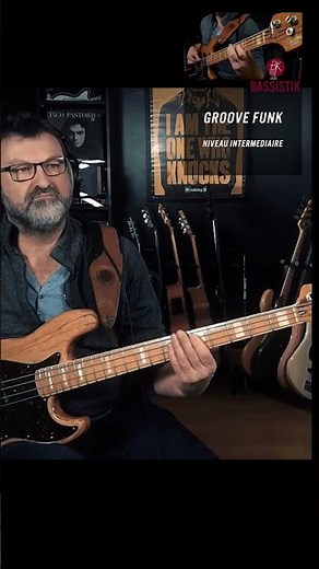 FUNK BASS GROOVE by Bassistik #basse #technique #tuto