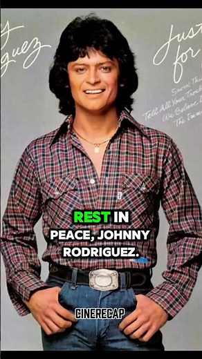 Country Legend Johnny Rodriguez Passes Away at 73 | A Tribute to a Trailblazer #americanmusician