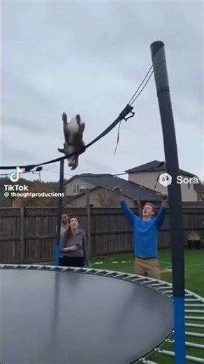 🐶 Pas radi salto na trampolini! / Dog does a backflip on trampoline! 😱🔥