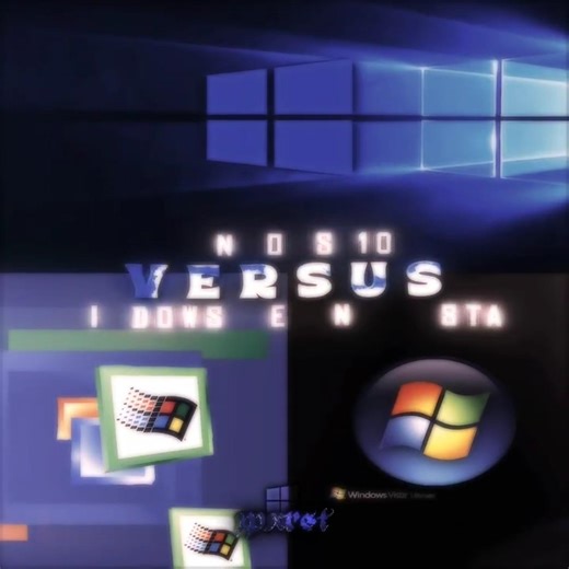 Windows 10 vs Windows Vista | #windows #edit #viral