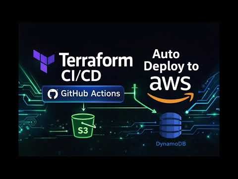 Stop Using Local Terraform State - Move to AWS S3 and DynamoDB Backend with CI/CD