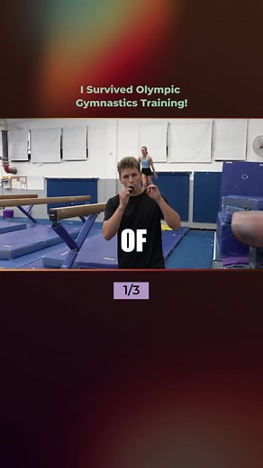 I Survived Olympic Gymnastics Training! - Drew Dirksen #drewdirksen #olympic #changllege #funny #foryou #tiktokus #gymnastics
