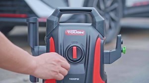 Hyper Tough Electric Pressure Washer 1600 Psi for Household , Great for Cars, Patios, Driveways