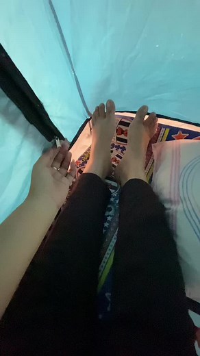 Camping Tent Setup and Outdoor Vibes