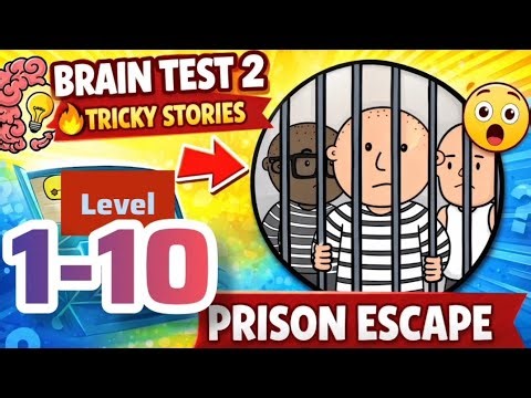 Prison Escape level 1-10 complete walkthrough #relaxingbraingamesvk #short #braintest2