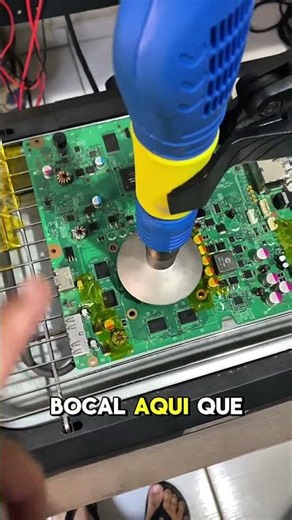 You don't need a $4,000 machine to start doing reballing...🔥