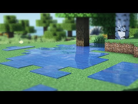 ÁGUA REALISTA COM FÍSICA NO MINECRAFT | Mod Water Physics Overhaul