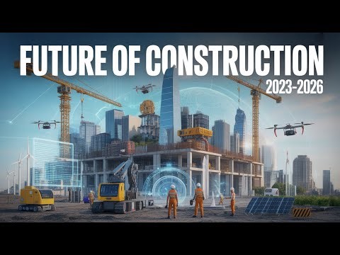 Revolutionizing Construction: Trends Shaping 2023-2026