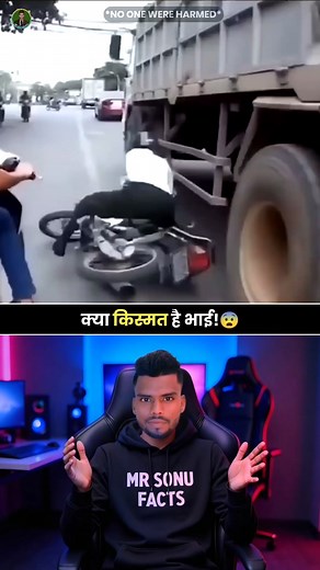 किस्मत हो तो ऐसी 😨 Luckiest People Caught On Camera #fact #india #trending #world #viral #history #news #education #facts #study #factvideos @top fans MR SONU FACTS | MR SONU FACTS