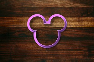 Mouse Cookie Cutter Head With Ears - Etsy