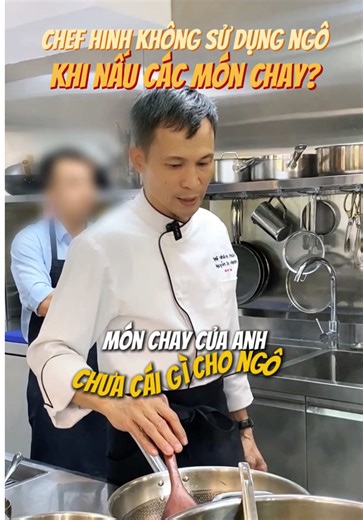 Nước dùng chay các món ăn cao cấp không nên sử dụng ngô hoặc nguyên liệu gây quá nhiều mùi #ChefNguyenDanhHinh #anhcgr #NguyenDanhHinh #LearnOnTiktok