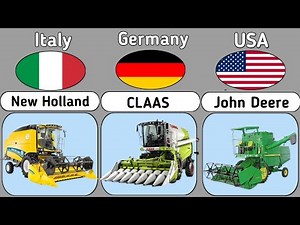 🚜 Top Harvester Brands From Different Countries 2026